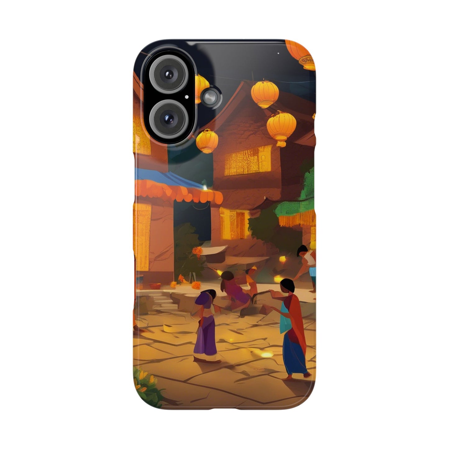 Festival of Lights Slim Phone Case | Artloom Gallery
