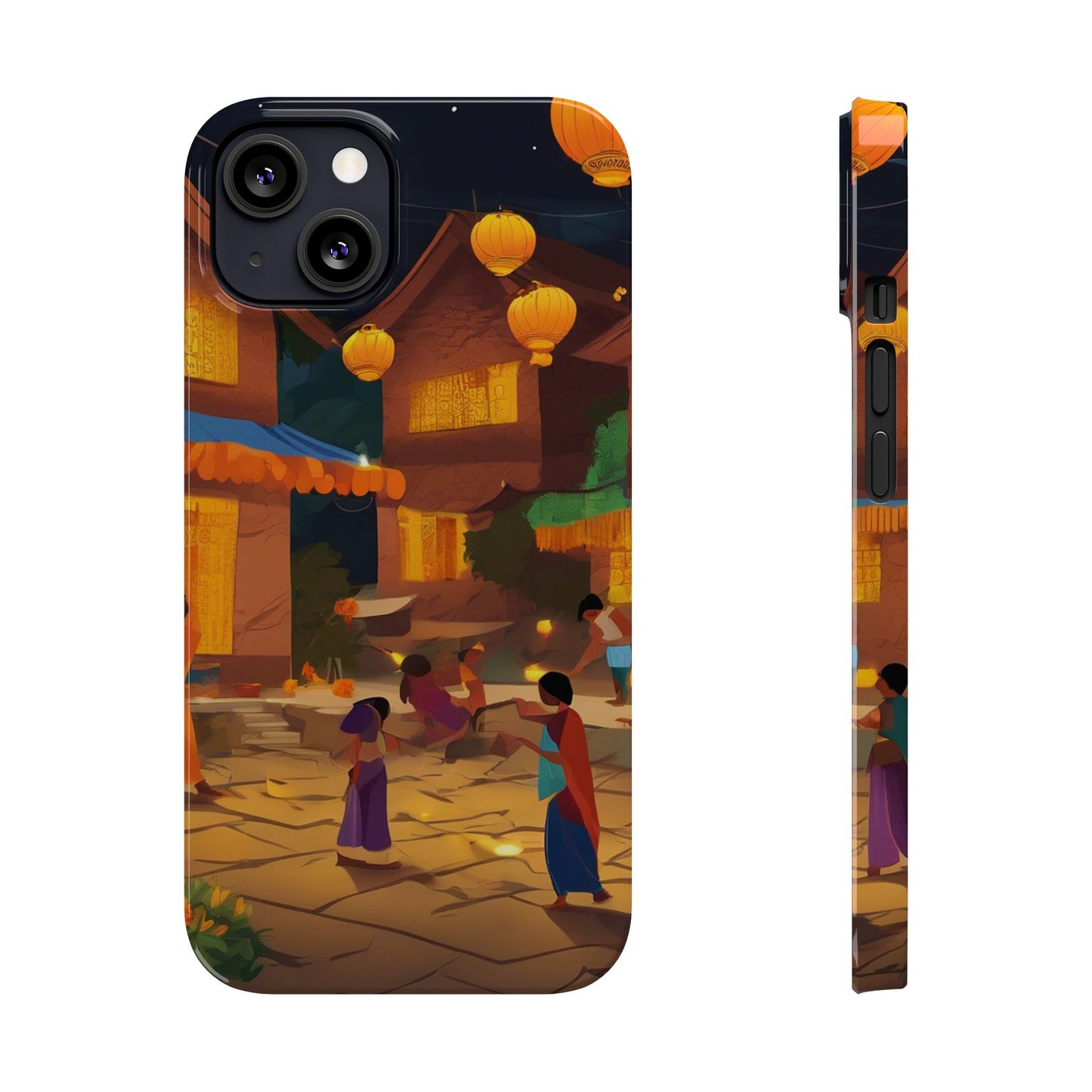 Festival of Lights Slim Phone Case | Artloom Gallery