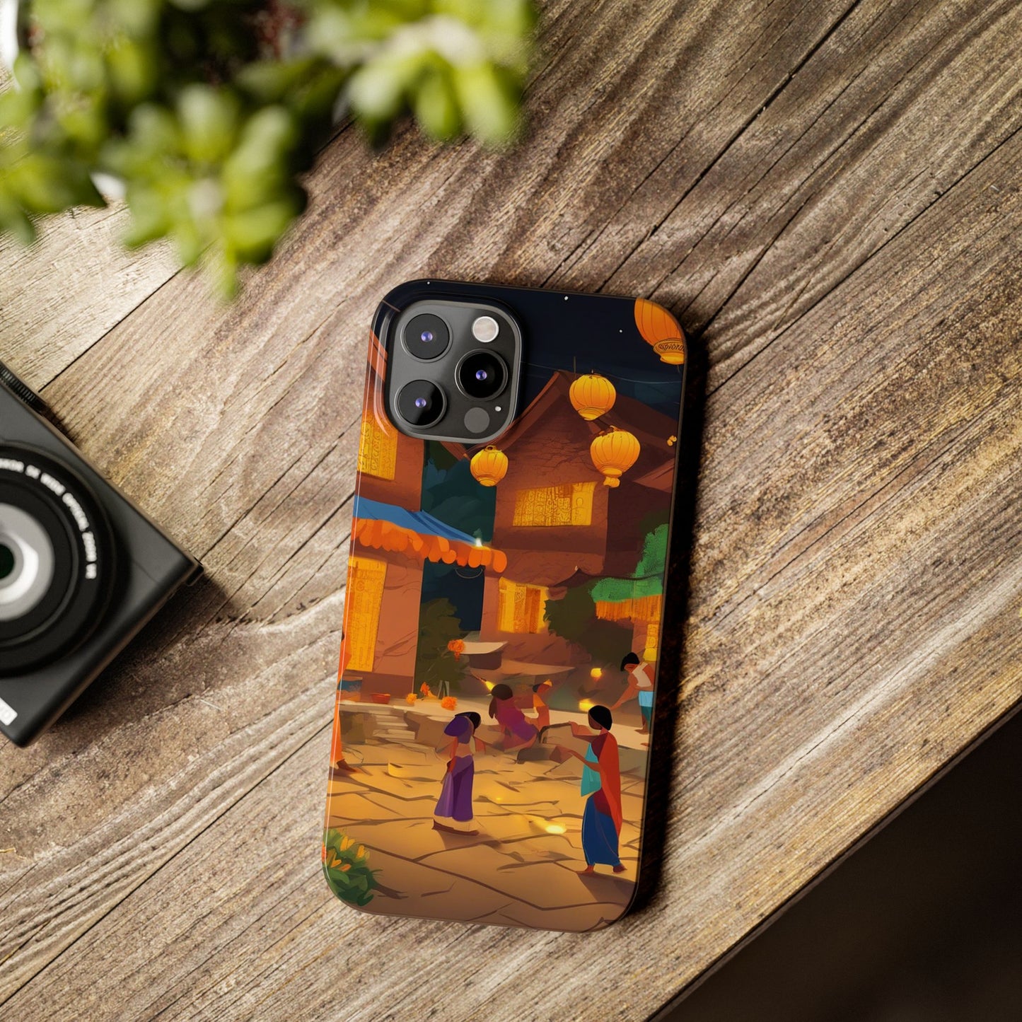 Festival of Lights Slim Phone Case | Artloom Gallery