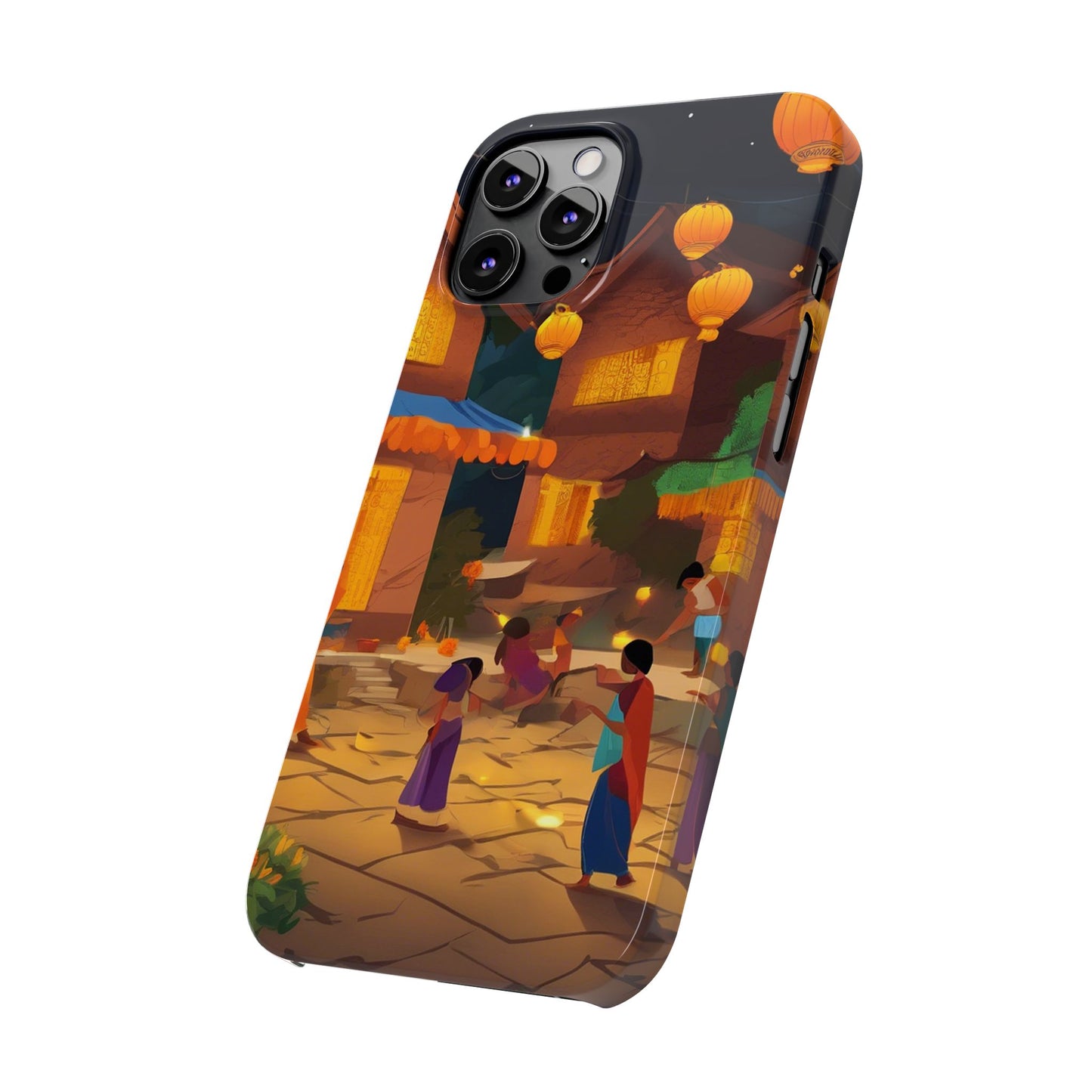 Festival of Lights Slim Phone Case | Artloom Gallery