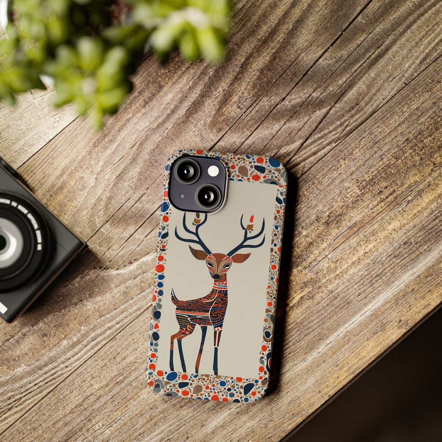Phone Cases - Deer In The Headlights Slim Case