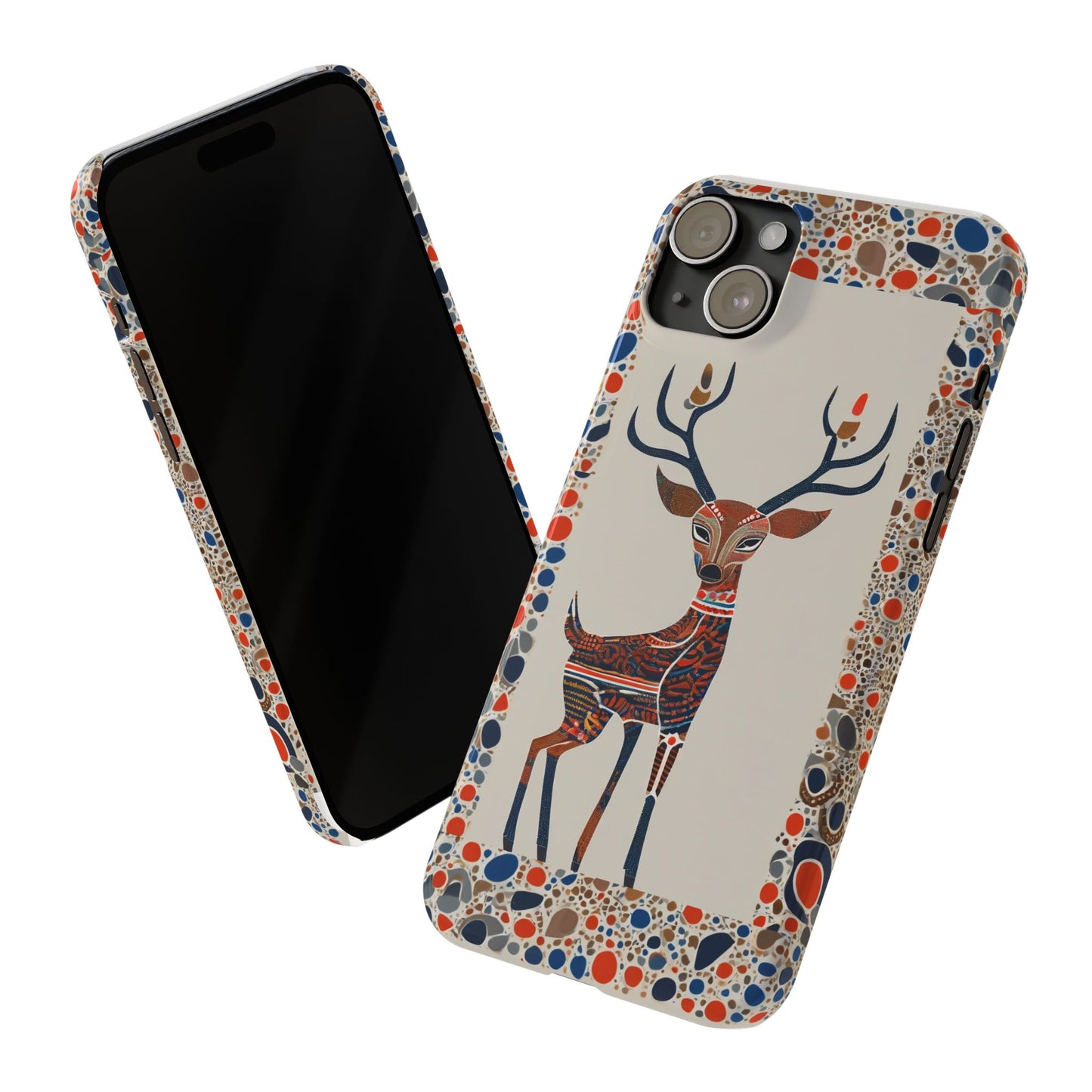 Phone Cases - Deer In The Headlights Slim Case