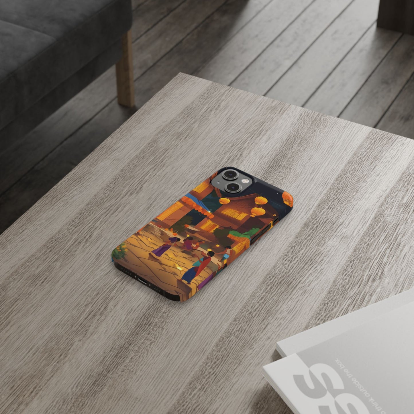 Festival of Lights Slim Phone Case | Artloom Gallery