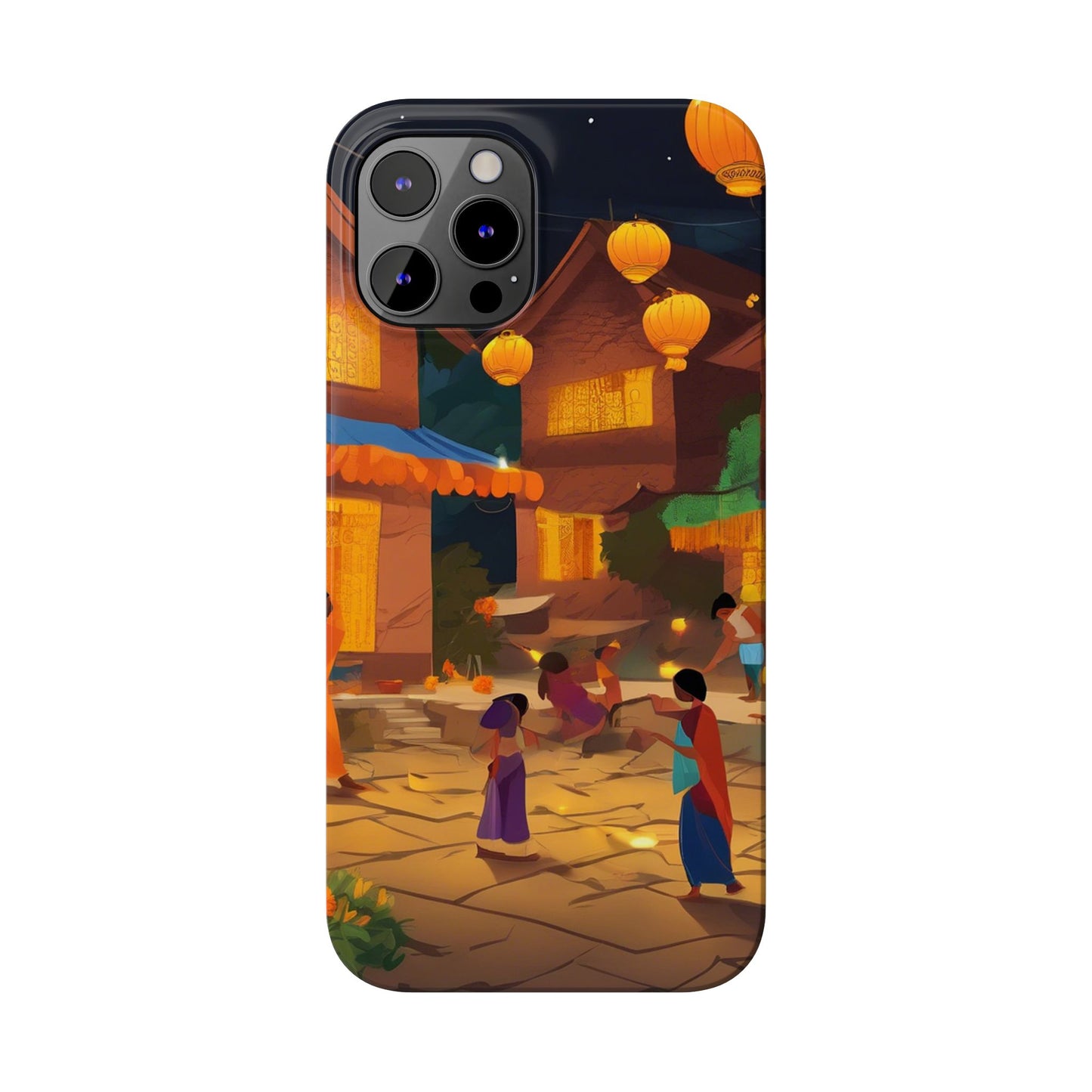 Festival of Lights Slim Phone Case | Artloom Gallery