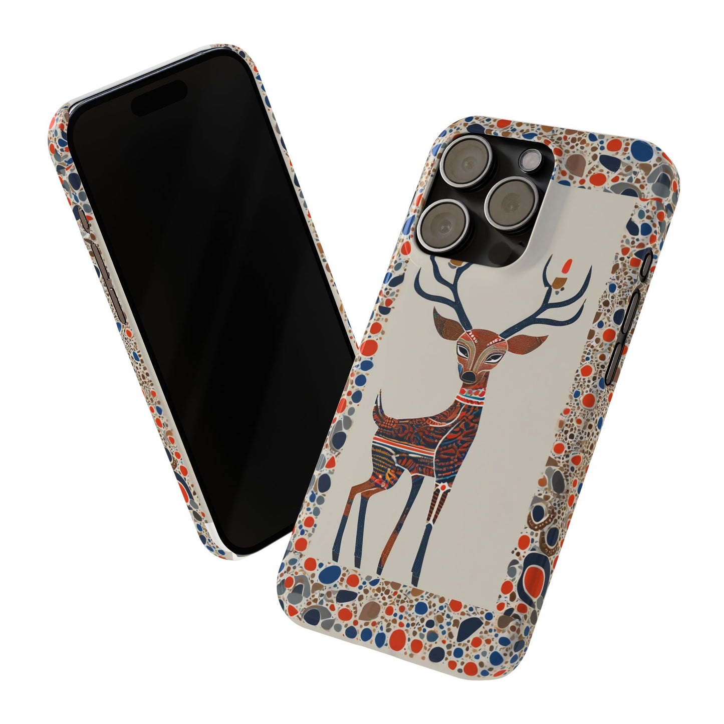 Phone Cases - Deer In The Headlights Slim Case