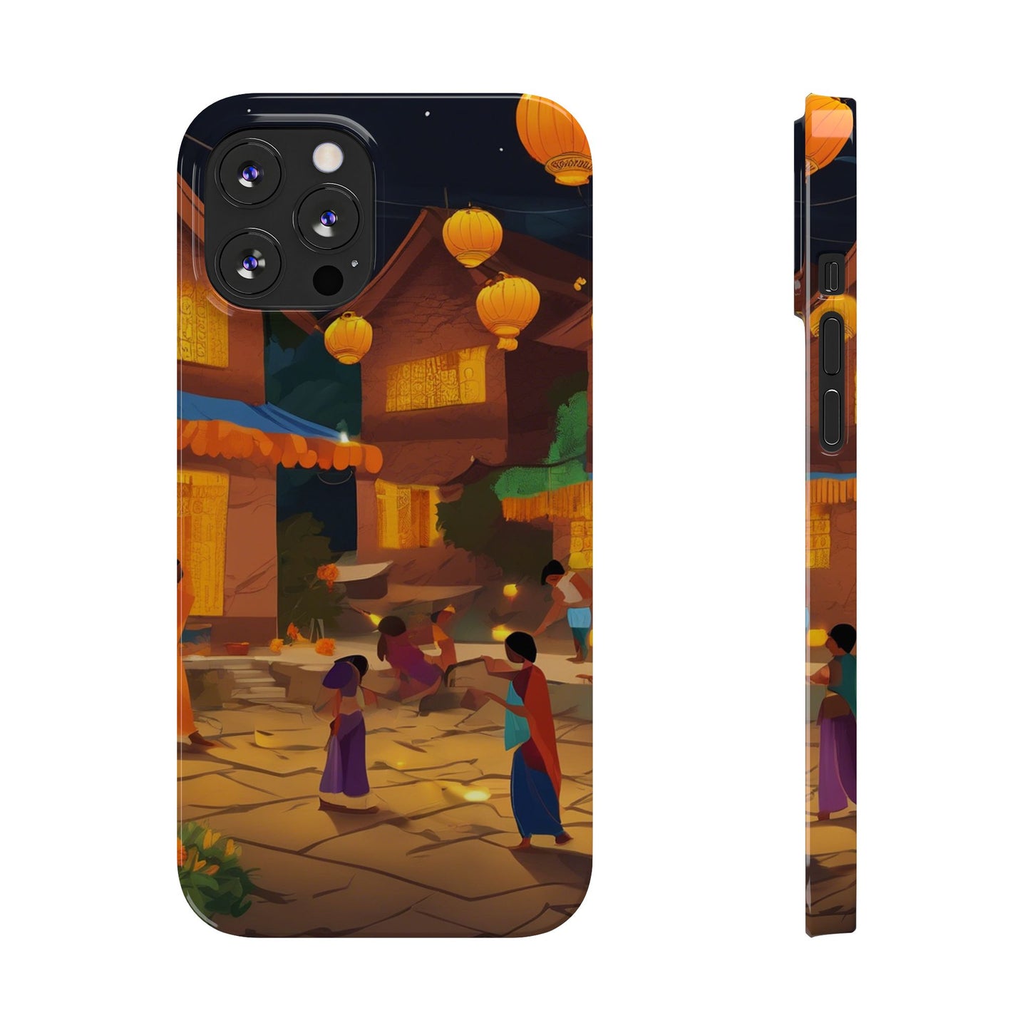 Festival of Lights Slim Phone Case | Artloom Gallery