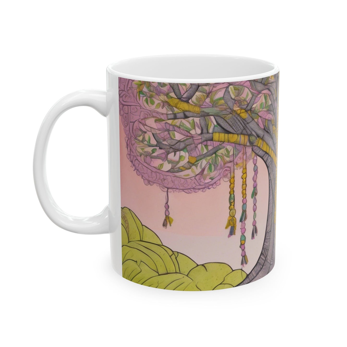 Wishing Tree – Artistic Ceramic Mug (11oz/15oz) | Artloom Gallery