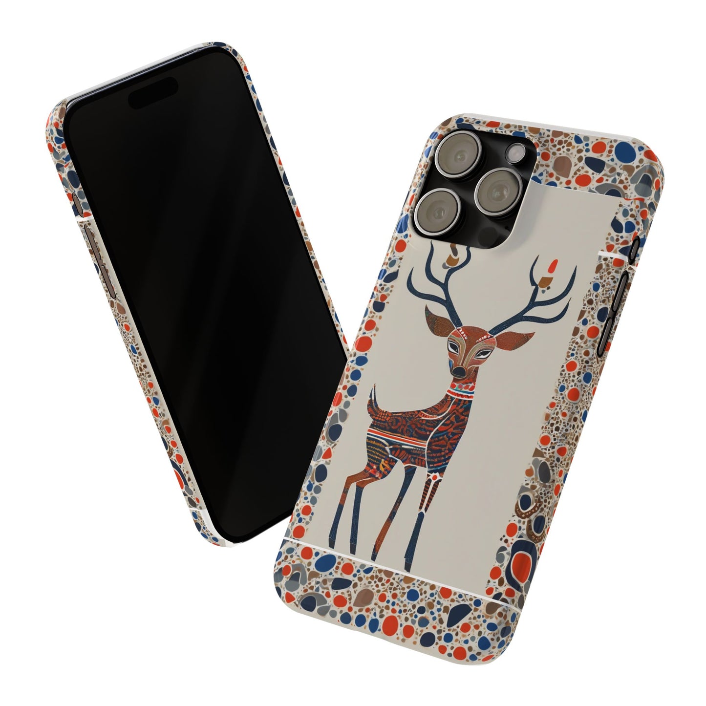 Phone Cases - Deer In The Headlights Slim Case