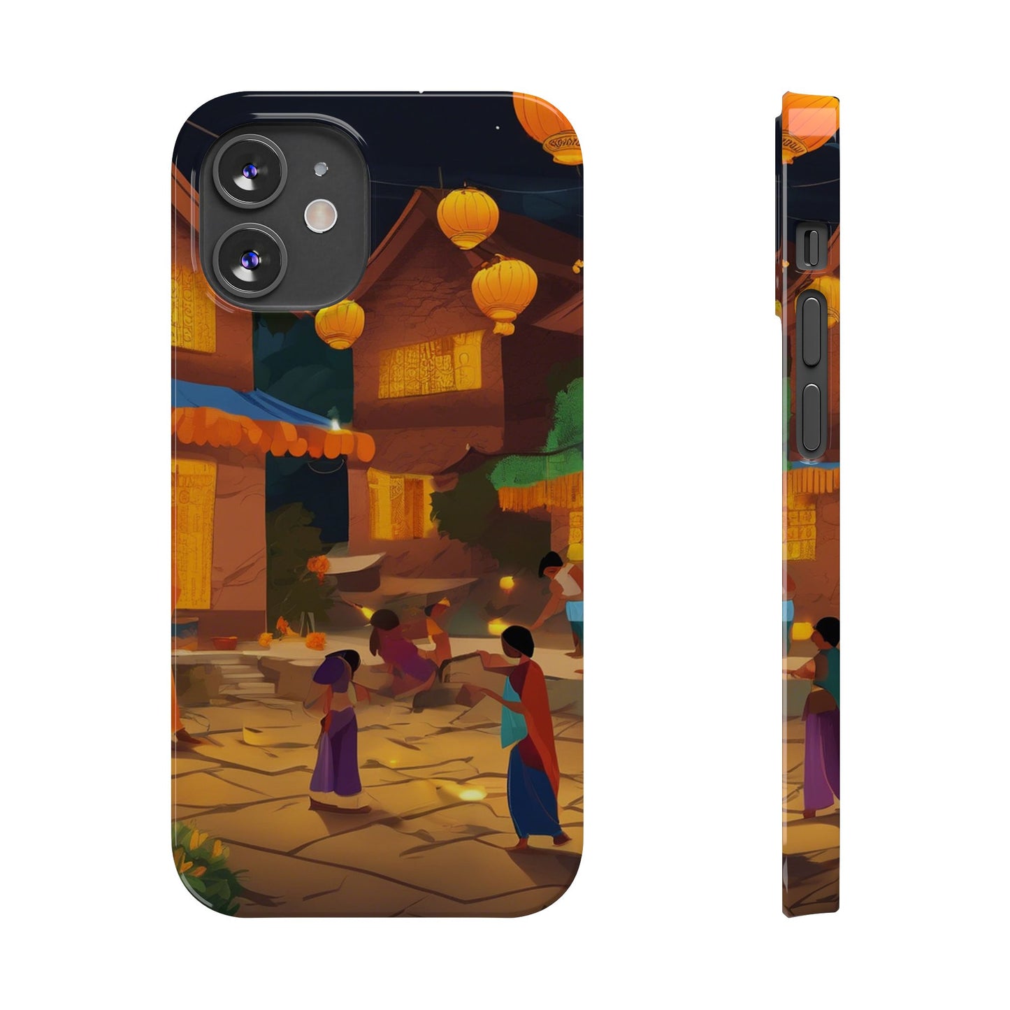 Festival of Lights Slim Phone Case | Artloom Gallery