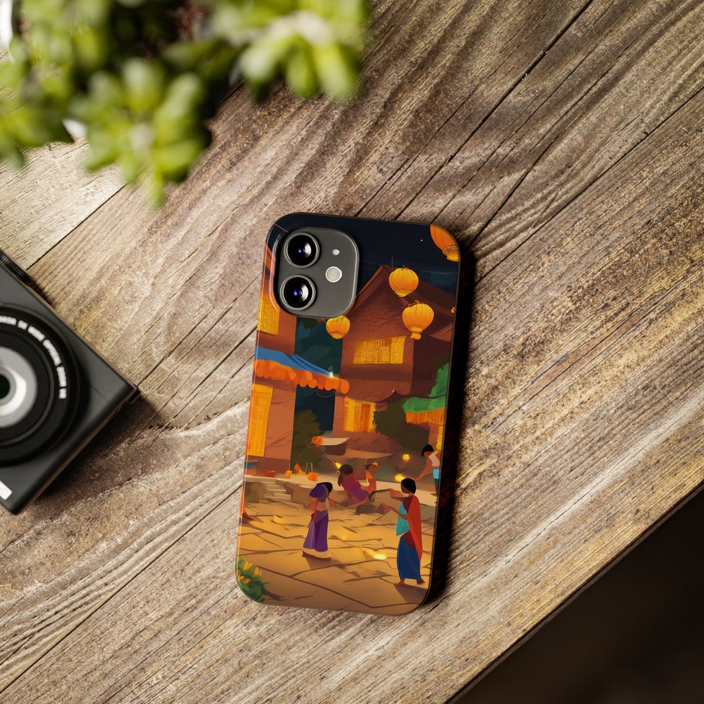 Festival of Lights Slim Phone Case | Artloom Gallery