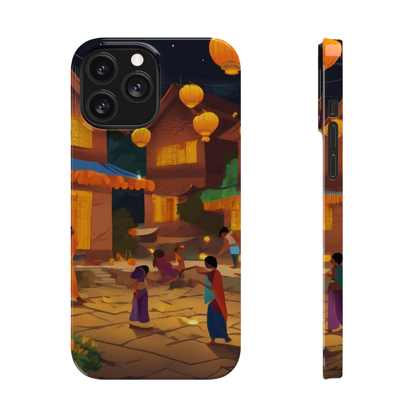 Festival of Lights Slim Phone Case | Artloom Gallery