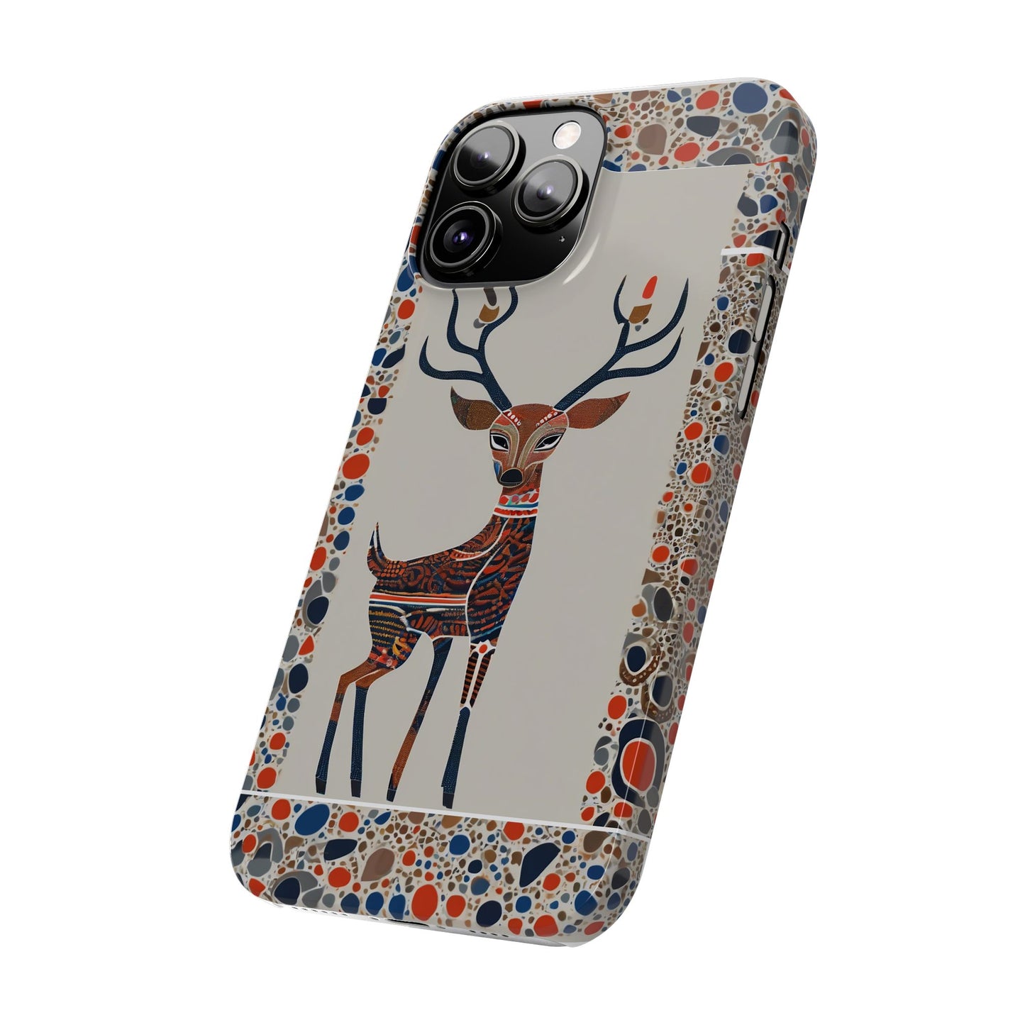 Phone Cases - Deer In The Headlights Slim Case