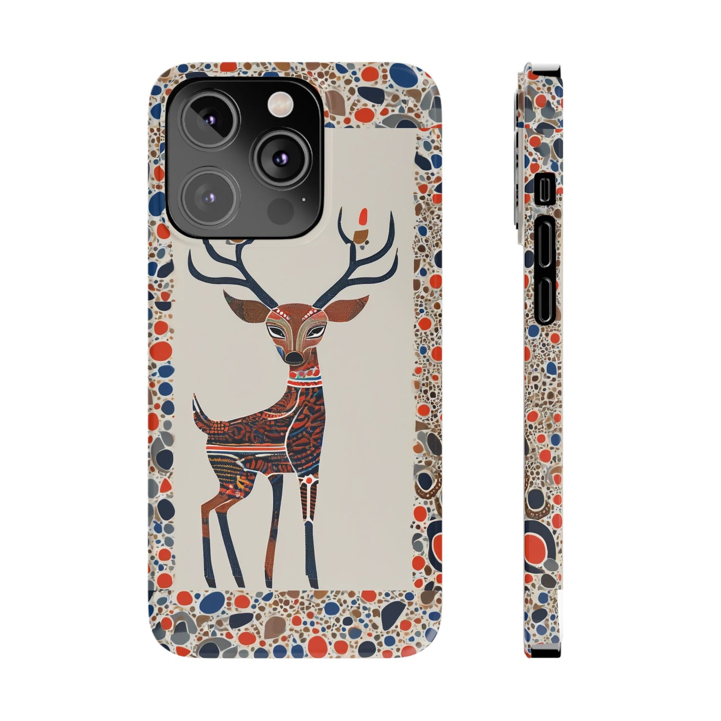 Phone Cases - Deer In The Headlights Slim Case