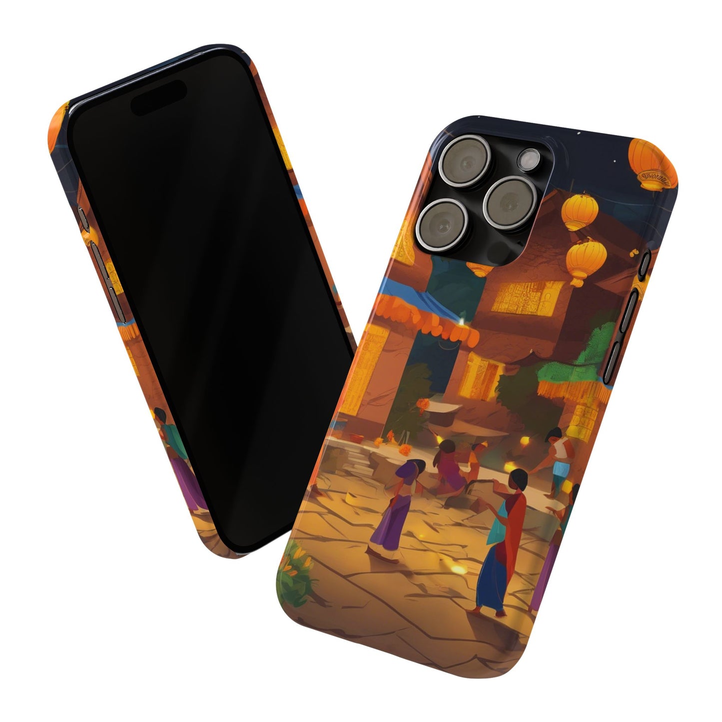 Festival of Lights Slim Phone Case | Artloom Gallery