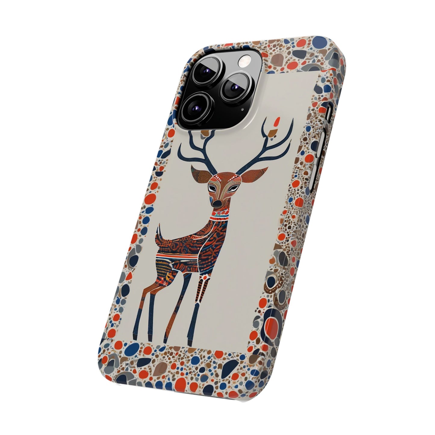 Phone Cases - Deer In The Headlights Slim Case