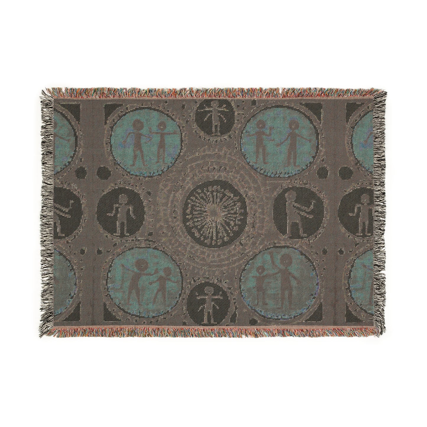 Flow of Breath Woven Blanket | Artloom Gallery