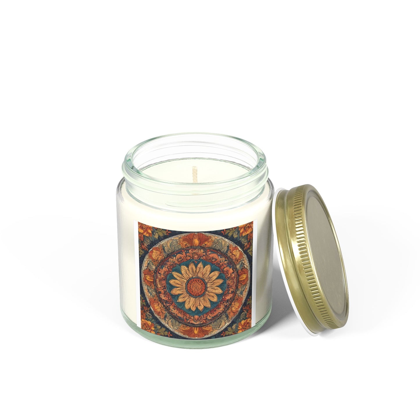Artistic Mandala Scented Candle (4oz, 9oz) | Artloom Gallery