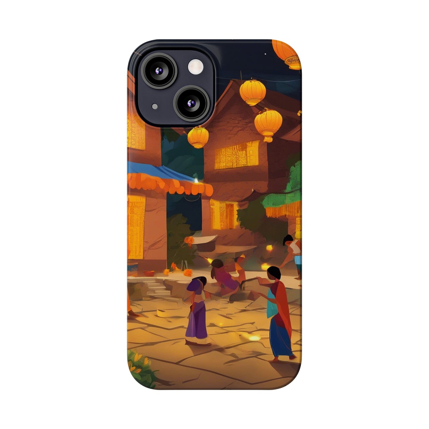 Festival of Lights Slim Phone Case | Artloom Gallery