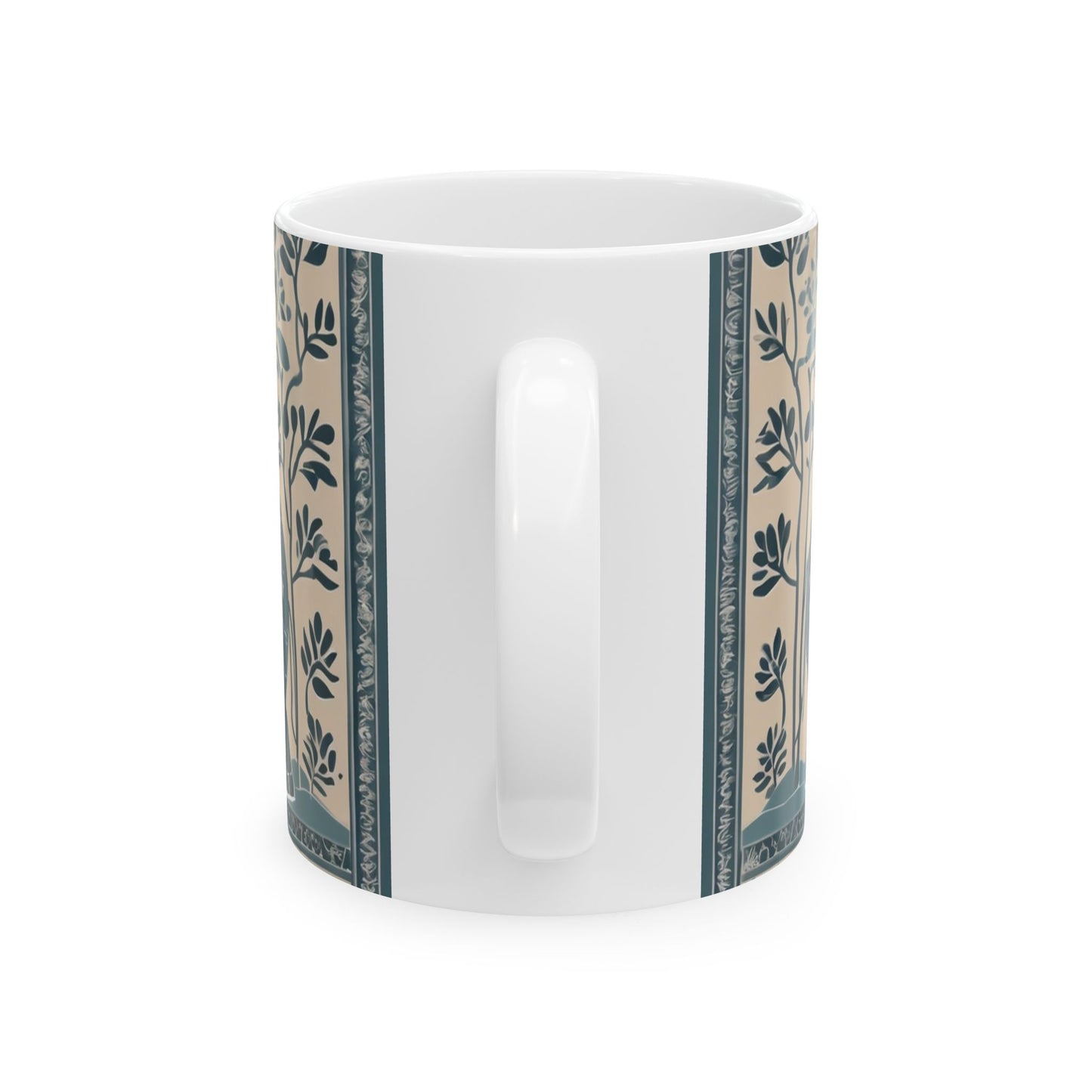 Coffee Mug – Madhubani Painting of Elephants at Play
