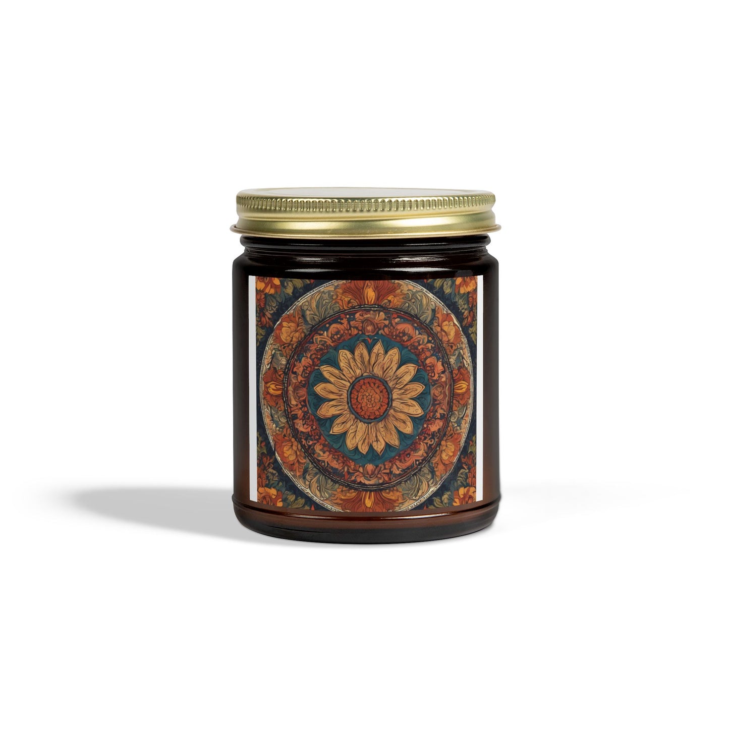 Artistic Mandala Scented Candle (4oz, 9oz) | Artloom Gallery