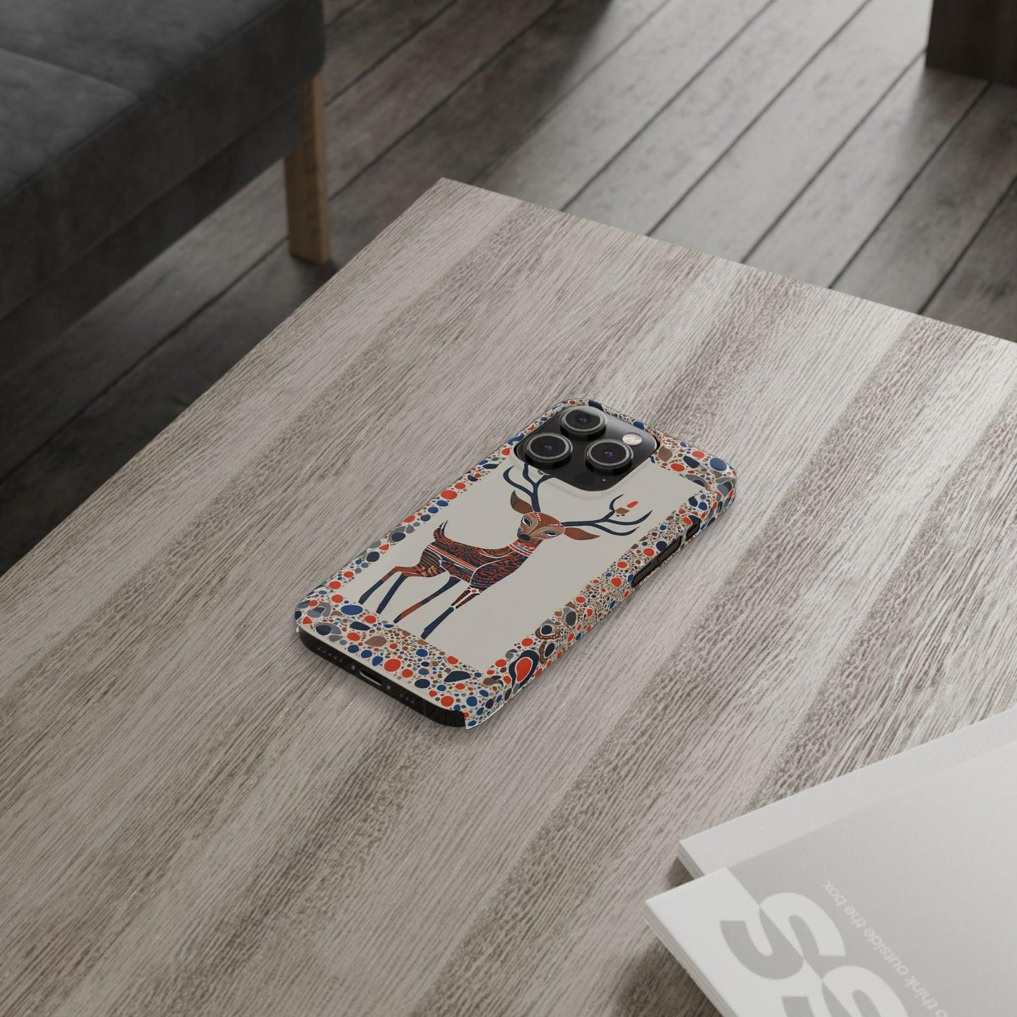 Phone Cases - Deer In The Headlights Slim Case