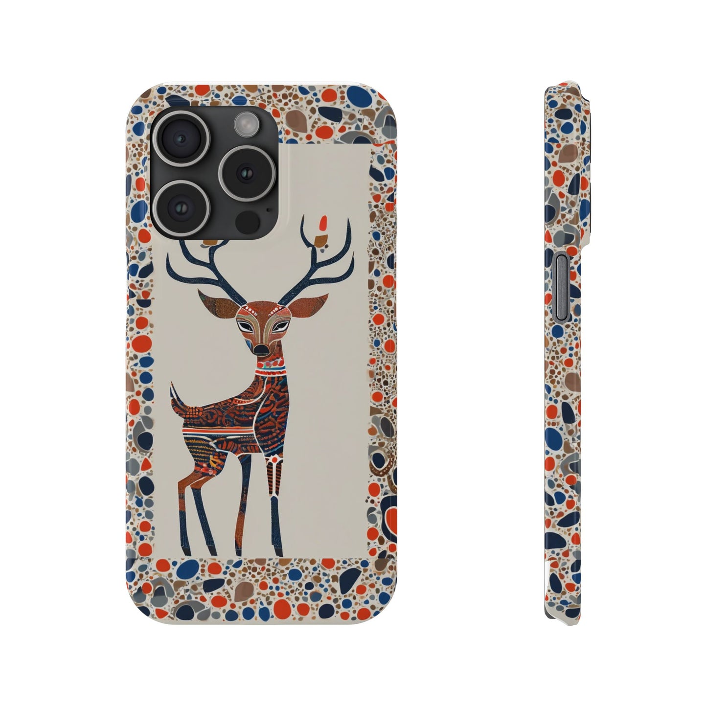 Phone Cases - Deer In The Headlights Slim Case