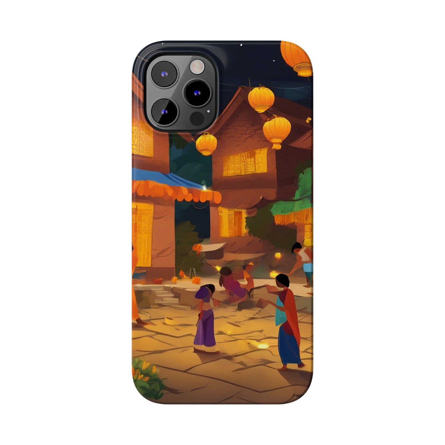 Festival of Lights Slim Phone Case | Artloom Gallery