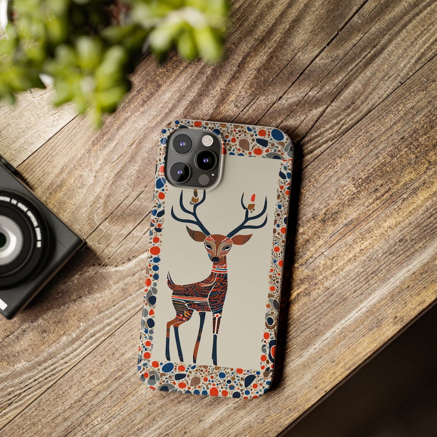 Phone Cases - Deer In The Headlights Slim Case