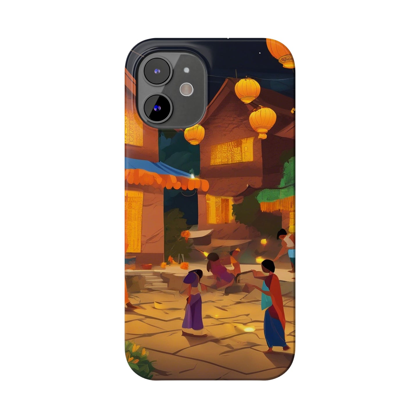 Festival of Lights Slim Phone Case | Artloom Gallery