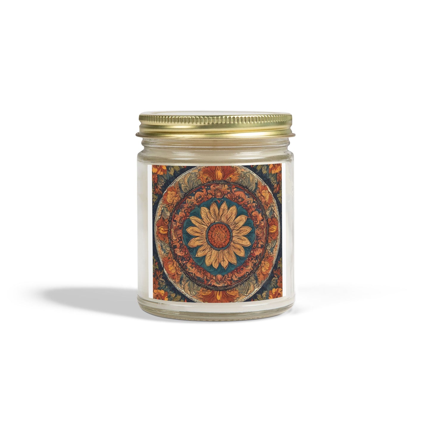 Artistic Mandala Scented Candle (4oz, 9oz) | Artloom Gallery
