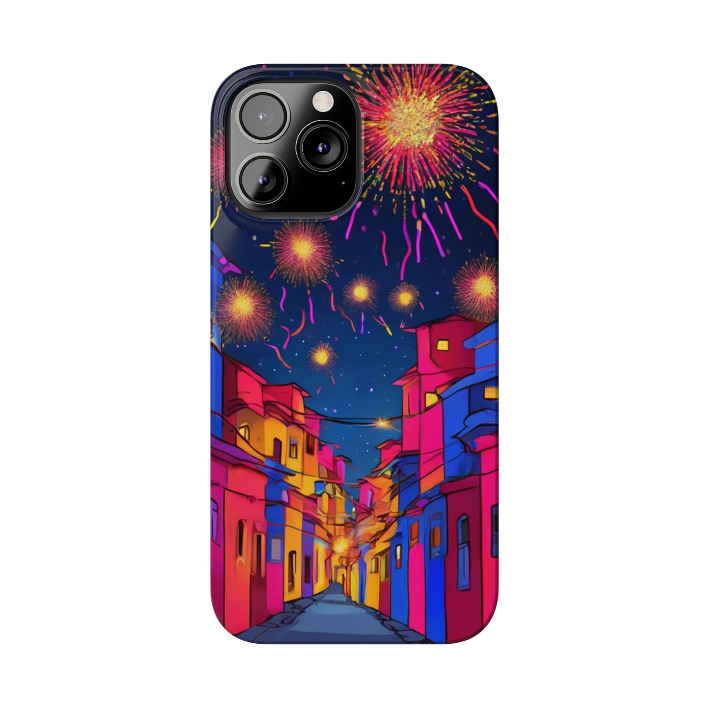 Phone Cases - Diwali Night Sparkles and Celebration Slim Case | Artloom Gallery