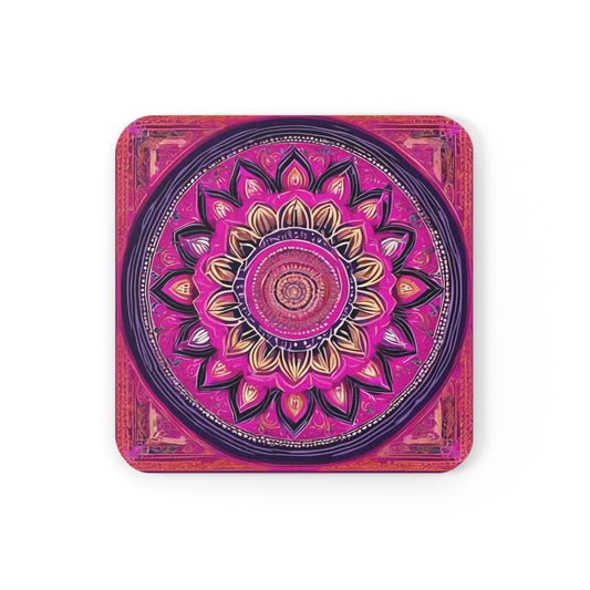 Artistic Mandala– Coaster Set (Square & Round) | Artloom Gallery