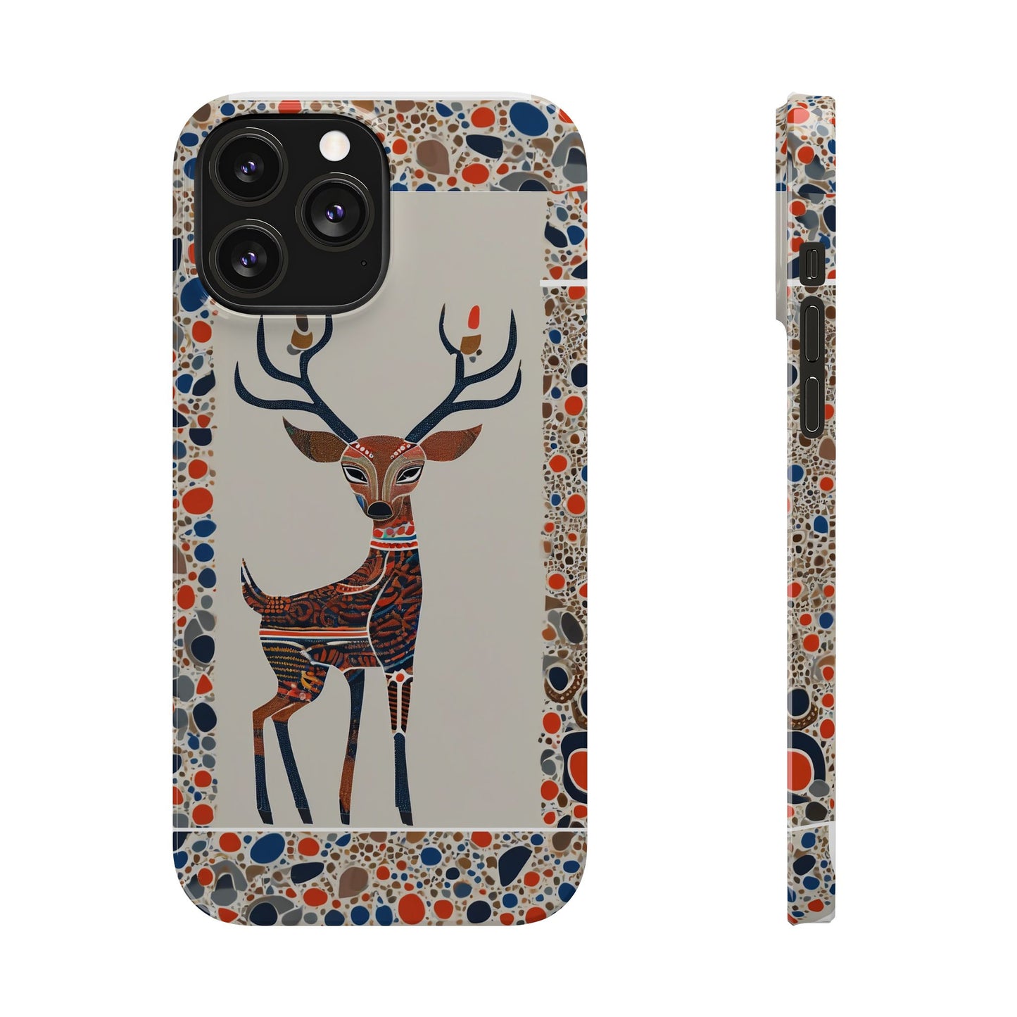Phone Cases - Deer In The Headlights Slim Case