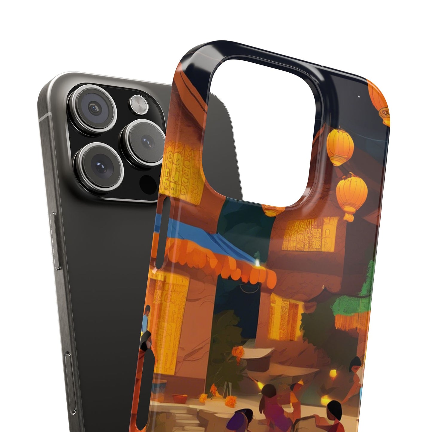 Festival of Lights Slim Phone Case | Artloom Gallery