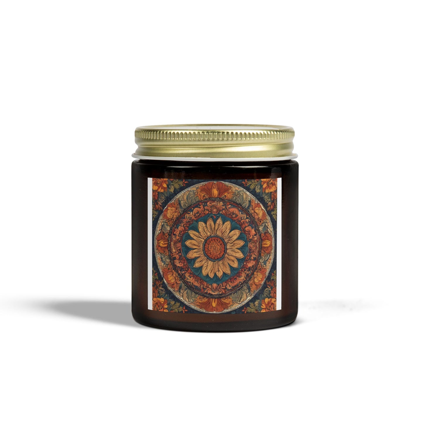 Artistic Mandala Scented Candle (4oz, 9oz) | Artloom Gallery