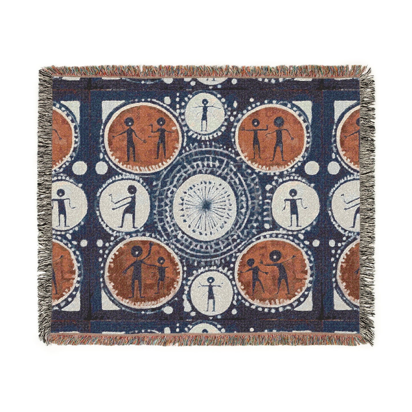 Flow of Breath Woven Blanket | Artloom Gallery