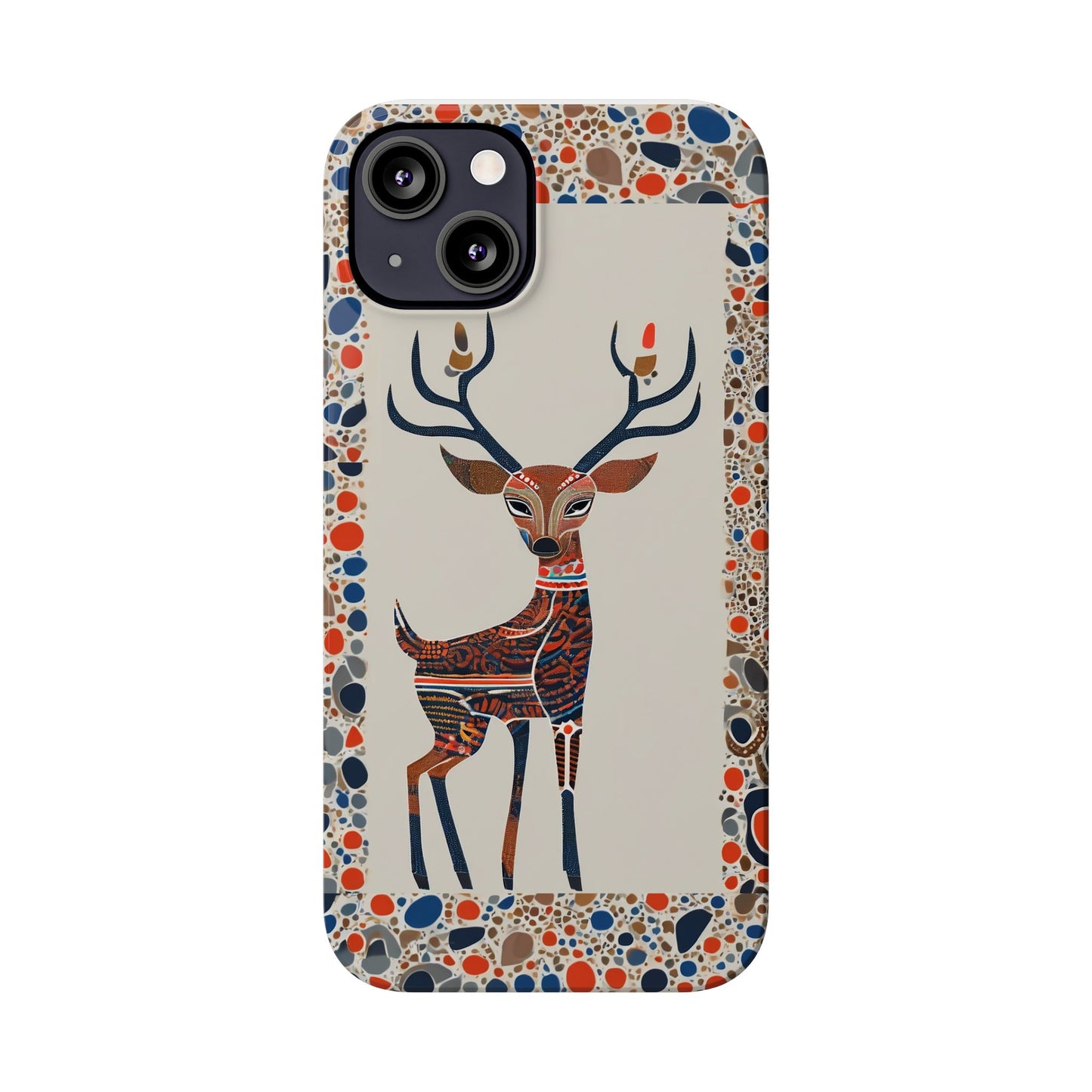 Phone Cases - Deer In The Headlights Slim Case