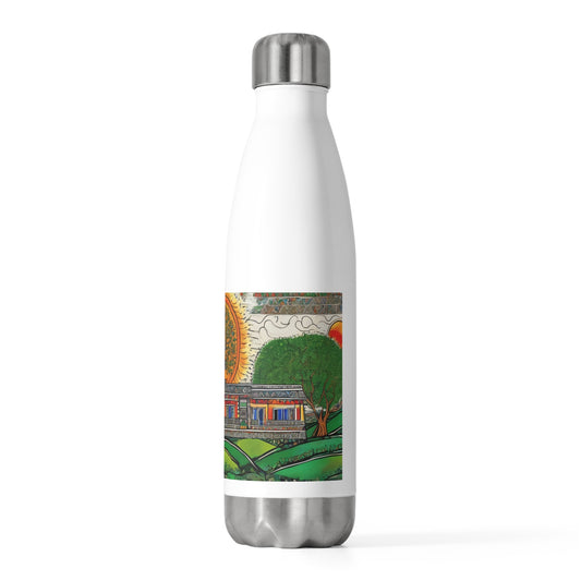 Country Roads Take Me Home - Artistic 20oz Insulated Bottle | Artloom Gallery
