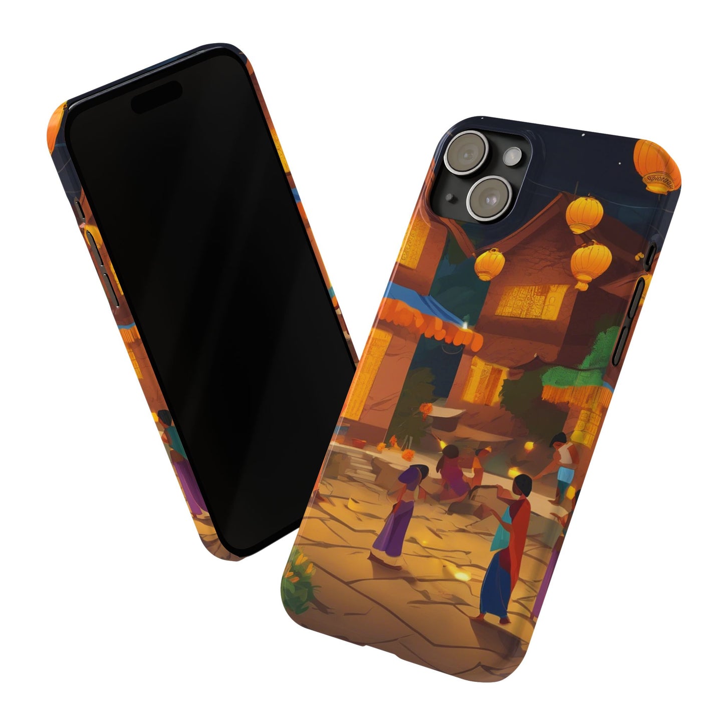 Festival of Lights Slim Phone Case | Artloom Gallery