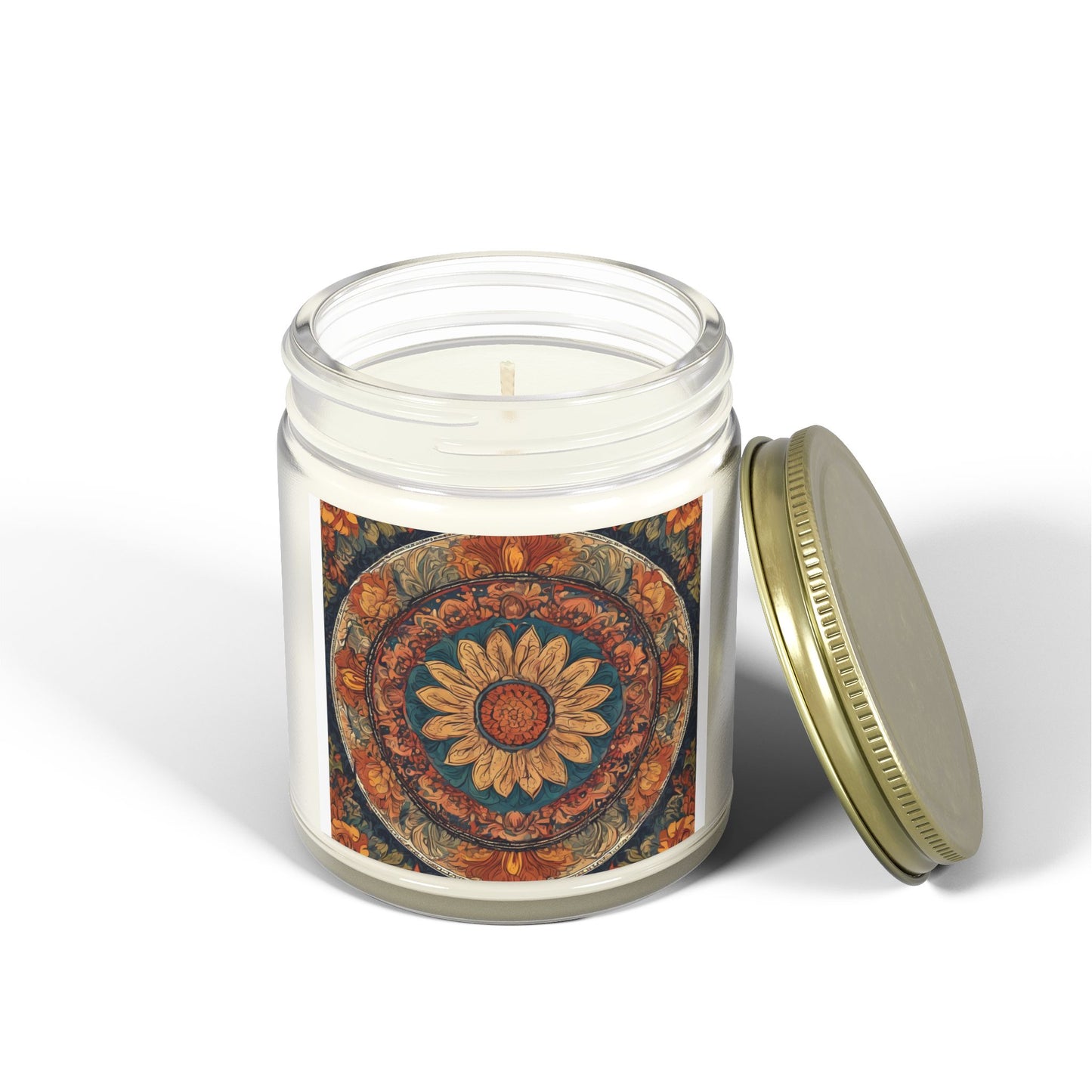 Artistic Mandala Scented Candle (4oz, 9oz) | Artloom Gallery