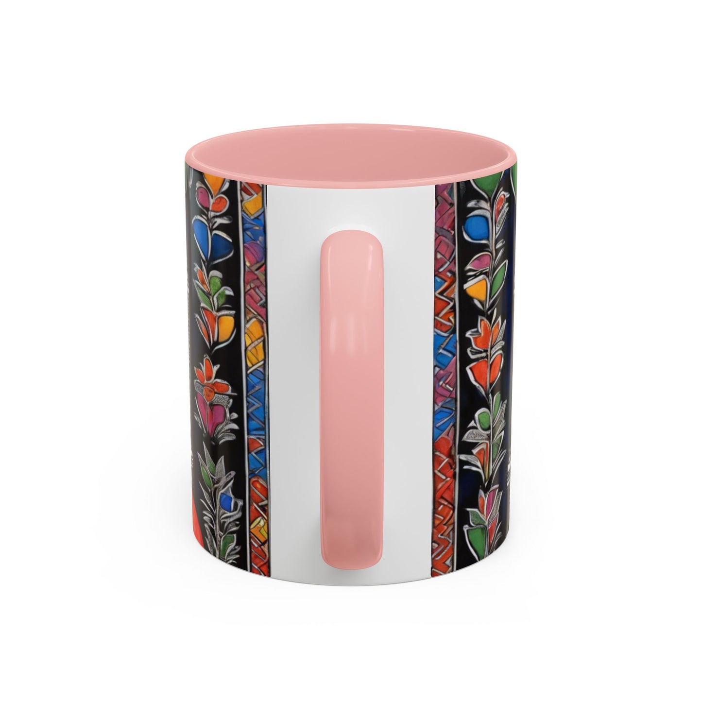 Artistic Madhubani Indian Art – Ceramic Coffee Mug (11oz/15oz) | Artloom Gallery