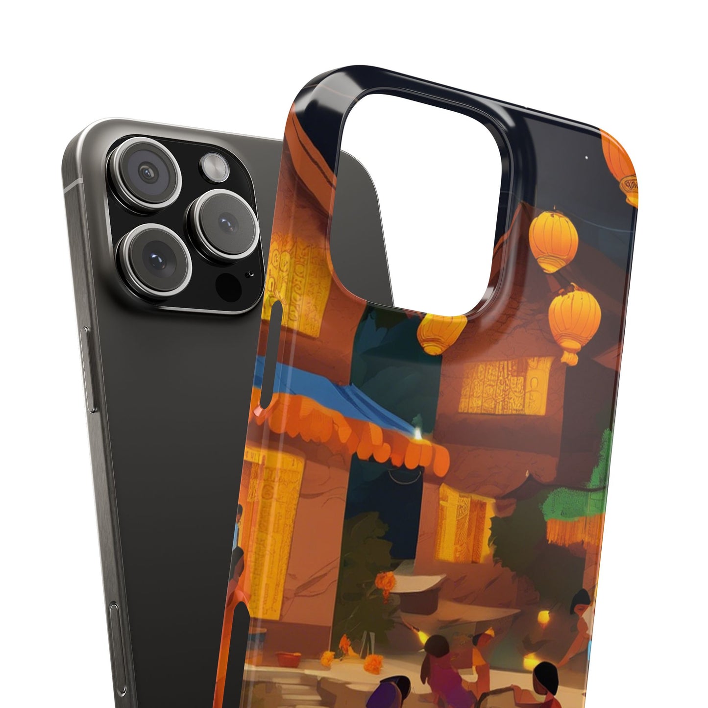 Festival of Lights Slim Phone Case | Artloom Gallery