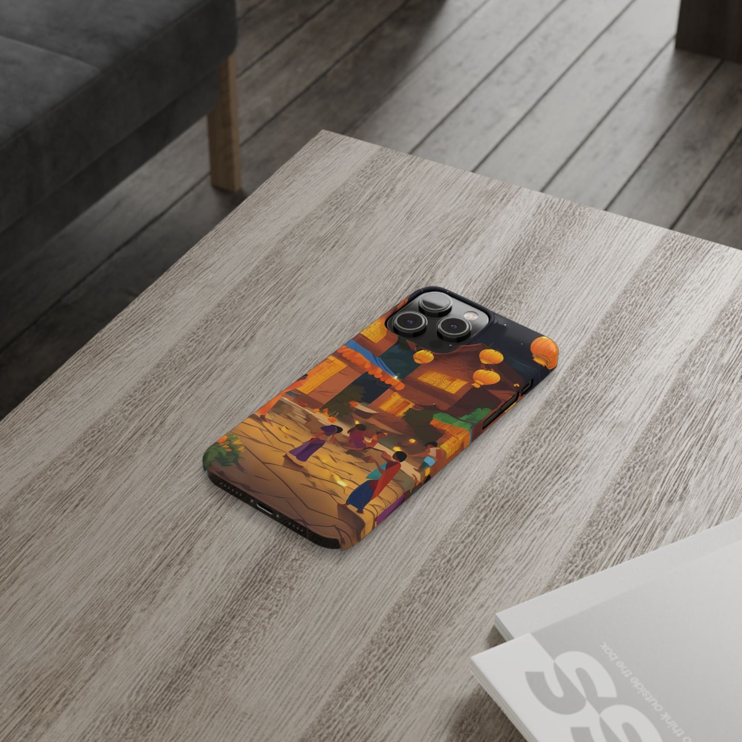 Festival of Lights Slim Phone Case | Artloom Gallery