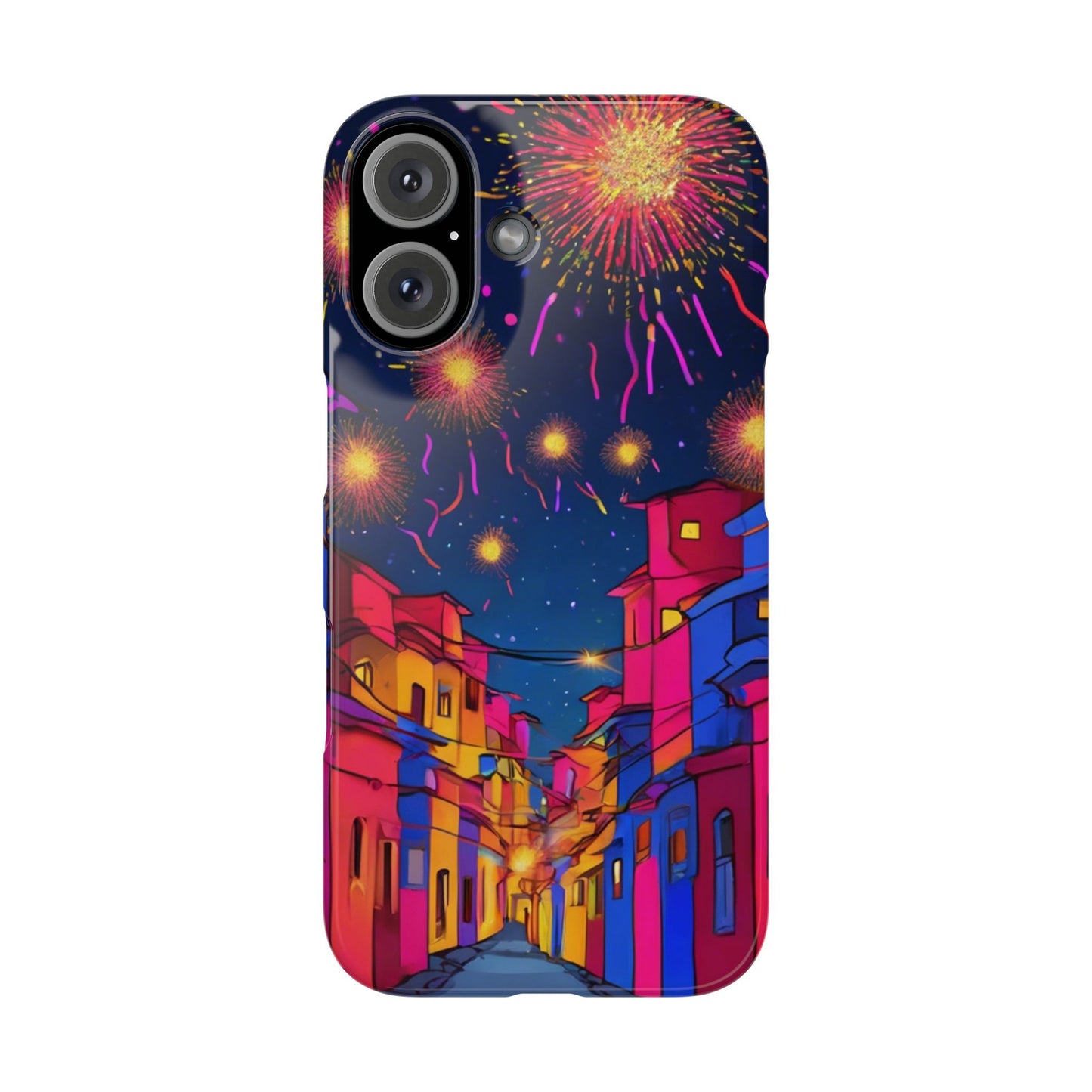 Phone Cases - Diwali Night Sparkles and Celebration Slim Case | Artloom Gallery