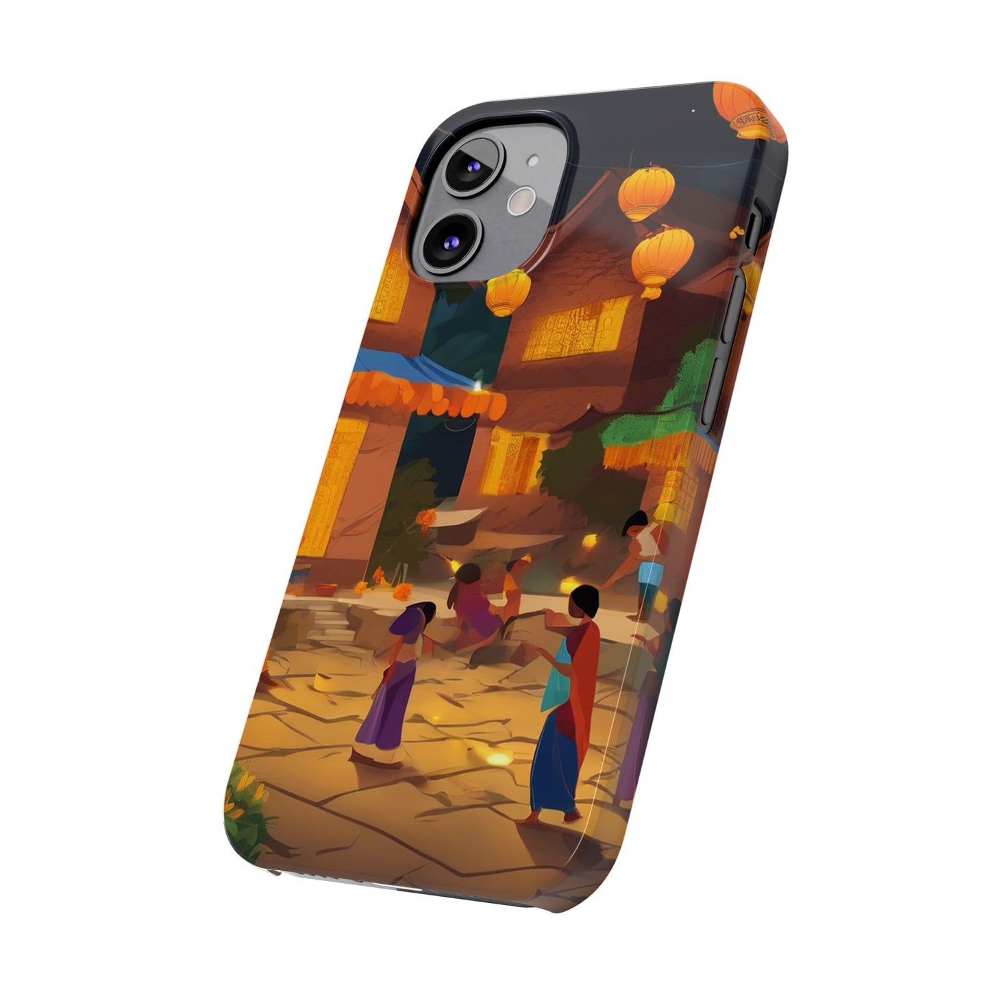 Festival of Lights Slim Phone Case | Artloom Gallery