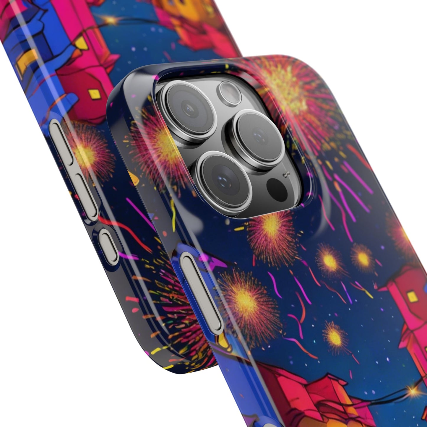 Phone Cases - Diwali Night Sparkles and Celebration Slim Case | Artloom Gallery