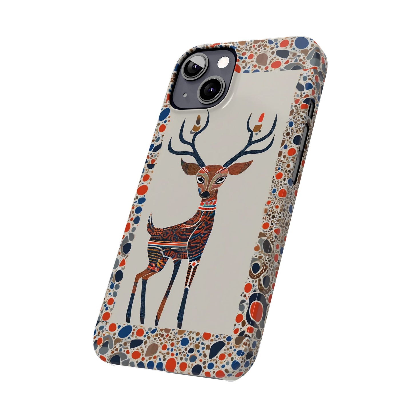 Phone Cases - Deer In The Headlights Slim Case