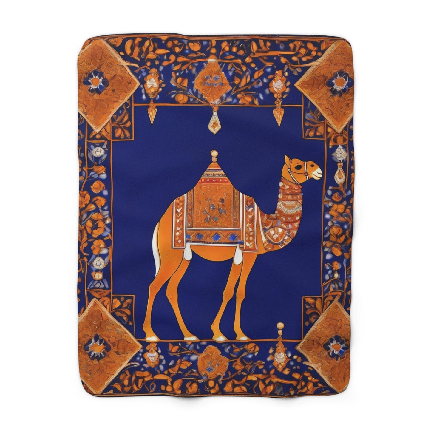 Desert Jewel Sherpa Blanket | Artloom Gallery