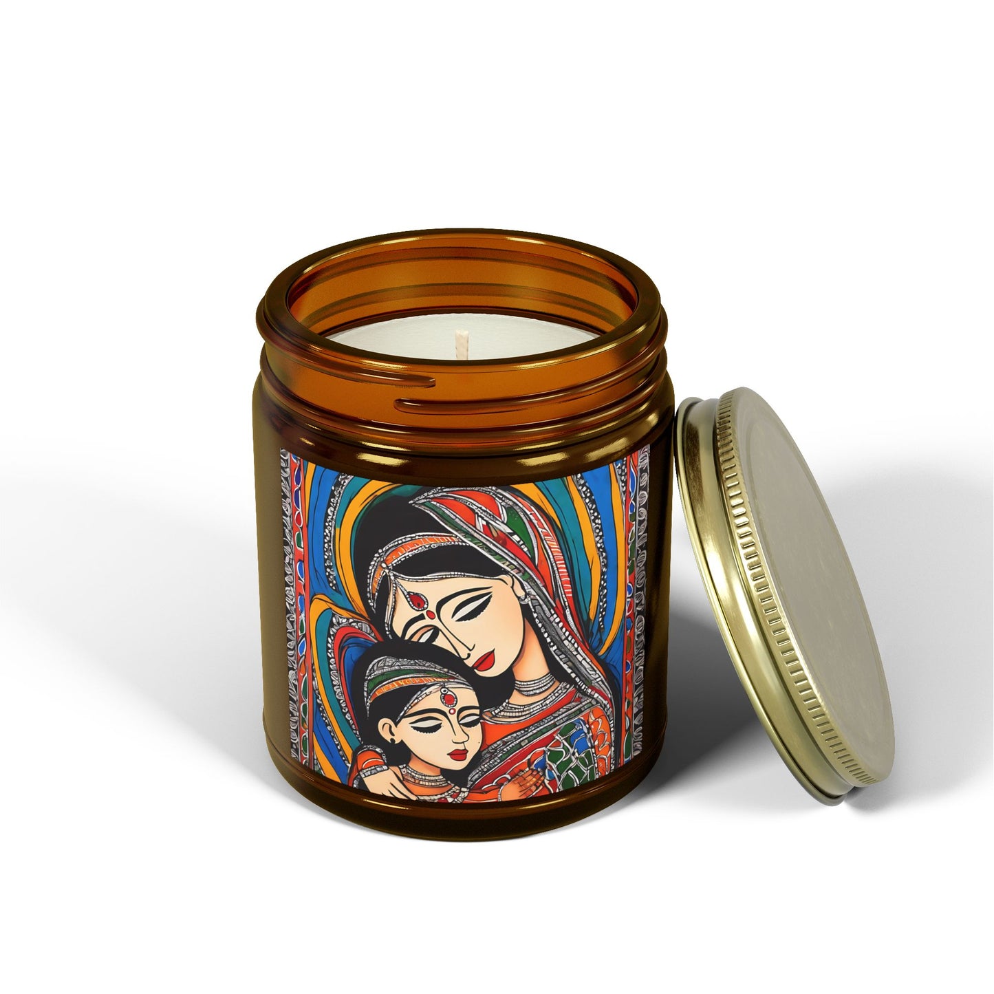 Mother And Child Scented Candle (4oz, 9oz) | Artloom Gallery